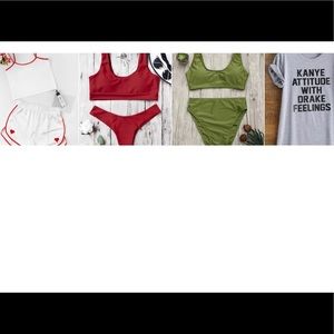 6 piece swimsuit & coverup bundle!